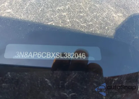 2025 Nissan Kicks Sv Intelligent Awd z USA, uszkodzony, nr VIN 3N8AP6CBXSL382046